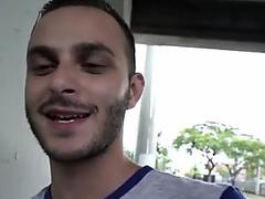 Amateur Latino Wanks Off And Spunks