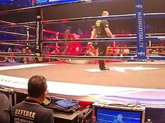 Muay Thai fights and wild sex after for this horny amateur couple