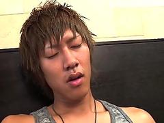 Japanese Boy Masturbates And Cums
