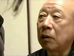 Japanese Grandpa Cheat Fucking His Daughter In Law - Old Vs Young