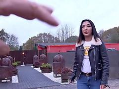 GERMAN SCOUT - THAI TEEN KITTY AUS FLENSBURG BEI ECHTEN STRASSEN CASTING GEFICKT