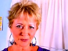 Sexy Granny Masturbates