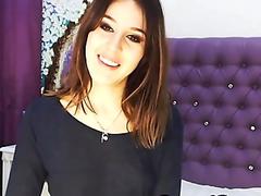 Seductive Hot Chick Finger Fucks Her Pussy
