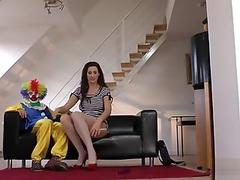 Jizzy stockings mature